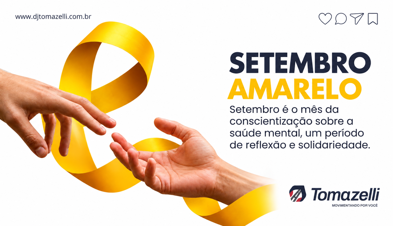Setembro Amarelo: cuidar da saúde mental é valorizar a vida
